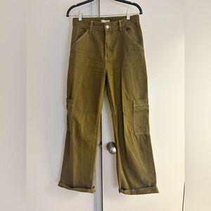 Olive Green Cargo Pants